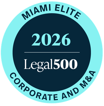 The Legal 500, Miami Elite 2026: Corporate and M&A