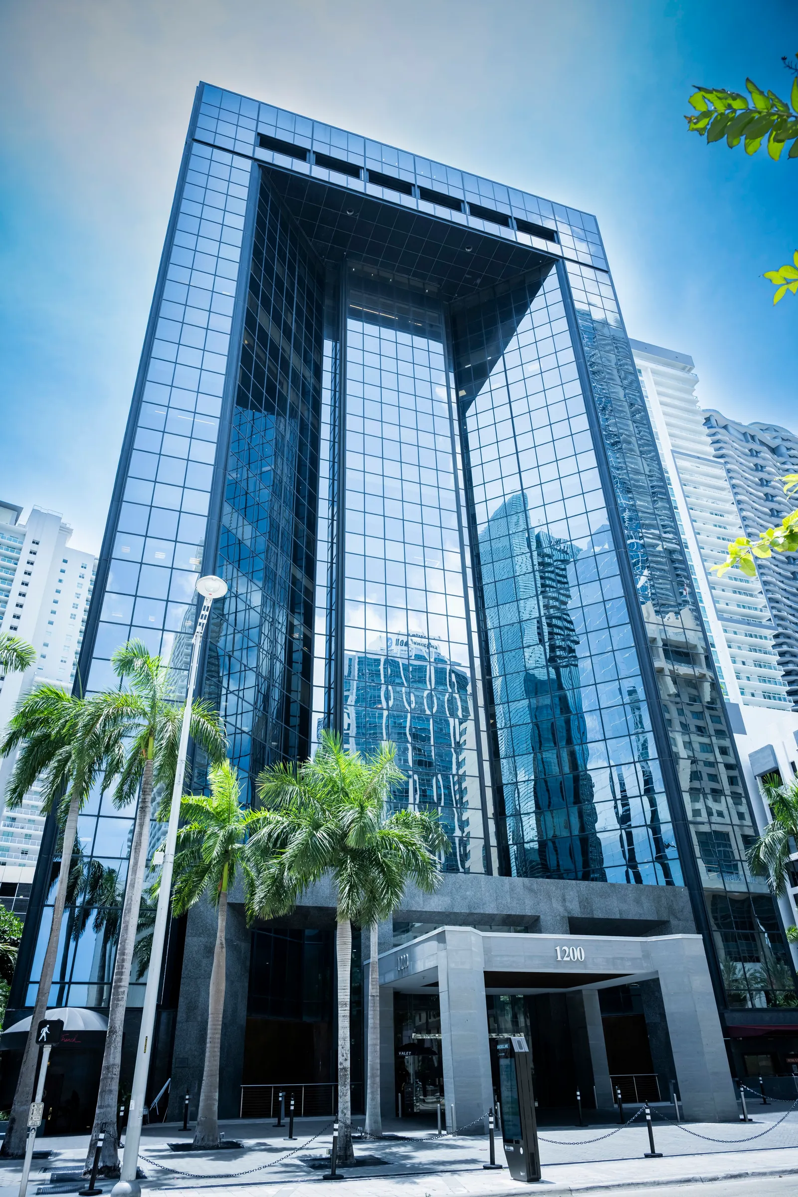 1200 Brickell Avenue, the Miami tower that houses NEXT Legal's office