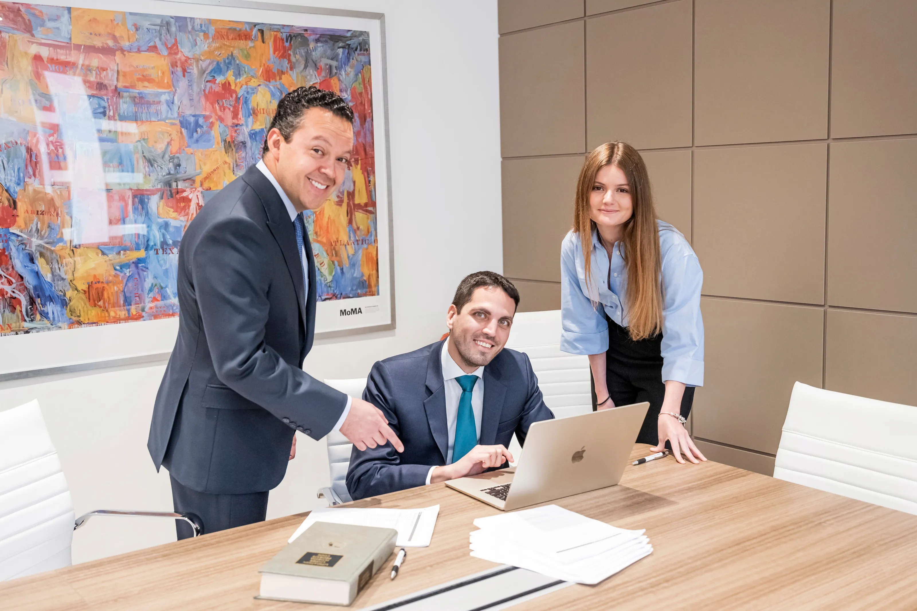NEXT Legal lawyers working through a closing checklist